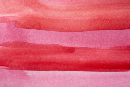 Abstract texture brush ink art background pink red magenta aquarel watercolor splash hand drawn paintの写真素材