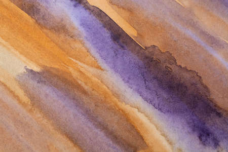 Abstract watercolor art background, Texture backdrop. Decorative brown wallpaper. Structure of dark paper.の写真素材