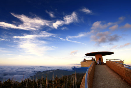 Great Smokey Mountains National Park, Tennessee, 29th September 2010. More then 9 million visits per year, making it the most-visited national park in the US.のeditorial素材