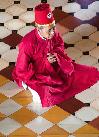 The Tay Ninh Holy See Temple in Saigon, Vietnam, June 14 2010. Estimates of the number of Cao ÄÃ i adherents in Vietnam vary, but most sources give 2 to 3 million, with some estimates as high as 8 million.のeditorial素材
