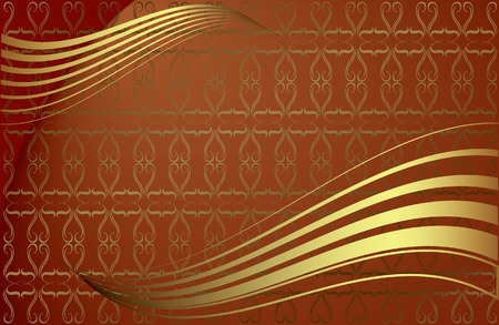  Pattern flourishes.Vector decorative illustration for graphic design.のイラスト素材