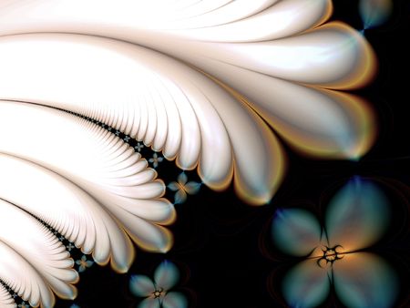A fractal concept image,created with digital software,designed for background, web wallpaper template.の写真素材