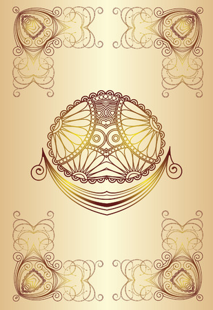 Decorative ornament.のイラスト素材