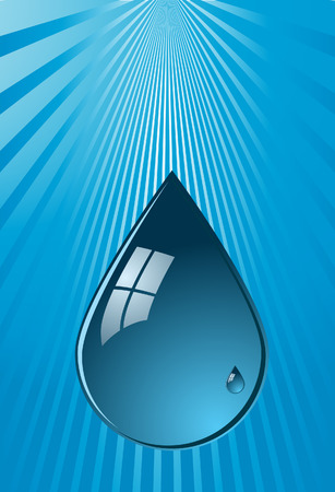 Waterdropsのイラスト素材