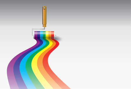 Paint Roller のイラスト素材