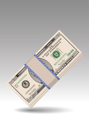 twenty dollarsのイラスト素材