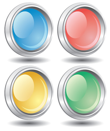    buttonsのイラスト素材