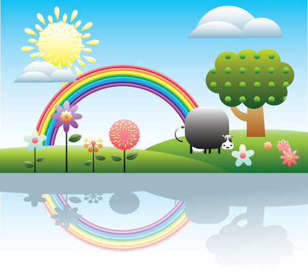  landscapeのイラスト素材