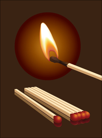   matchsのイラスト素材