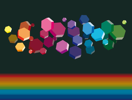 Abstract colorful backgroundのイラスト素材