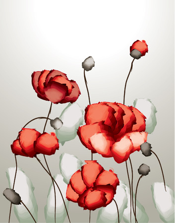  flowersのイラスト素材