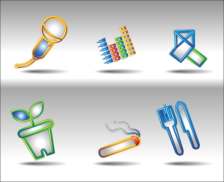  computer iconsのイラスト素材