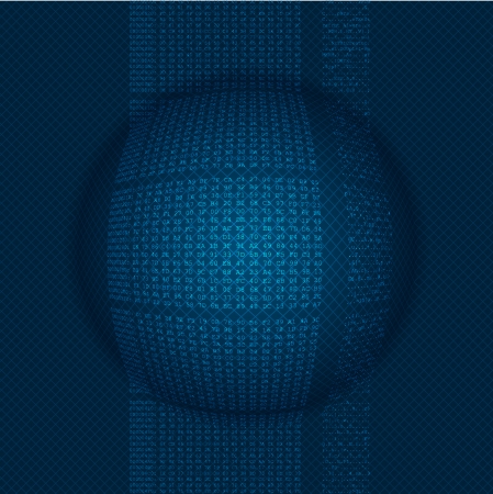  Abstract tech background.のイラスト素材