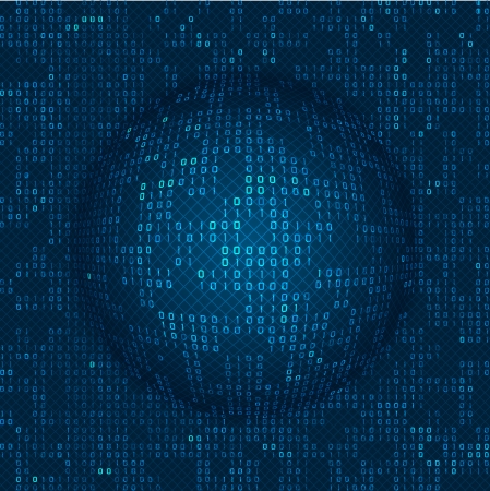  Abstract tech background.のイラスト素材