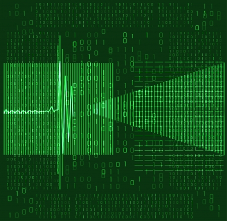  Abstract tech background.のイラスト素材