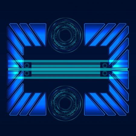  Abstract tech background.のイラスト素材