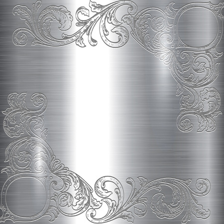 Abstract engraving decorative background.のイラスト素材