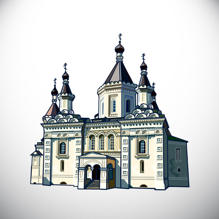 Cathedral Michael the Archangelのイラスト素材