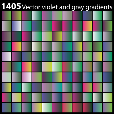Vector violet and gray gradientsのイラスト素材