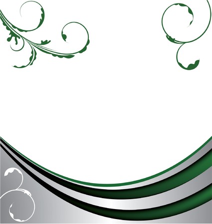 beautiful illustration of an abstract floral backgroundの写真素材