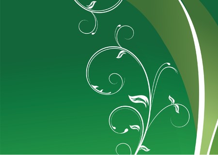 beautiful illustration of an abstract floral backgroundの写真素材
