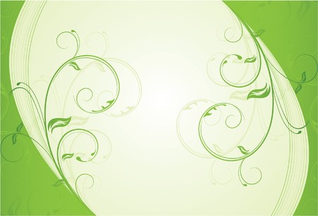 abstract illustration of a floral background with lots of leavesの写真素材