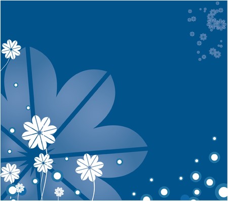 abstract illustration of a background with floralの写真素材