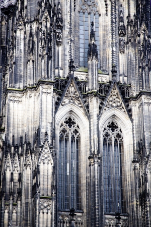 Cologne cathedral of St  Peter and Maryの写真素材