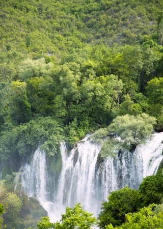  Famous Kravica waterfalls in Bosnia and Herzegovinaの写真素材