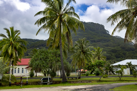 The Island of French Polynesiaの写真素材