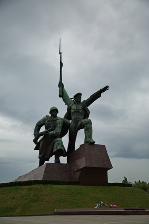 Monument to the defenders of Sevastopol.のeditorial素材