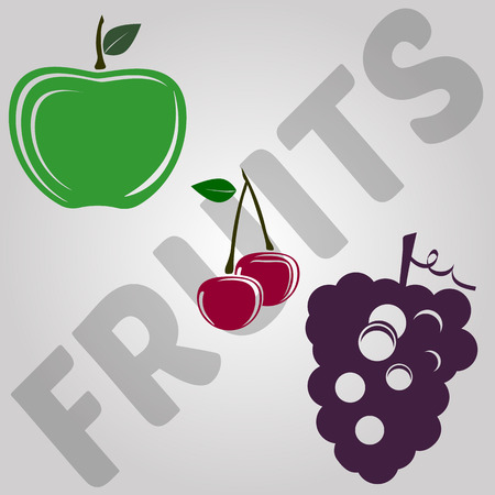 Design Fruitsのイラスト素材