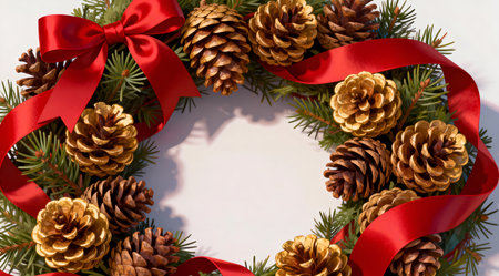 The illustration features a vibrant and joyful style, utilizing digital techniques to create a traditional yet dynamic festive mood. It is ideal for holiday-themed projects such as seasonal greeting cards, festive event invitations, or as part of a winter decor collection. The meticulous attention to digital art details enhances its appeal for graphic designers and holiday enthusiasts. AI-generated illustration.の素材