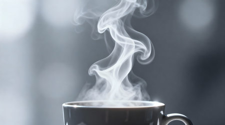 This illustration captures an ethereal mood through the use of subtle gradients and a soft color palette, creating a serene and contemplative atmosphere. Ideal for use in relaxation and wellness content, or as a visual element in design projects focusing on tranquility and minimalism. The backlit effect adds a professional touch, enhancing the abstract quality of the piece. AI-generated illustration.の素材