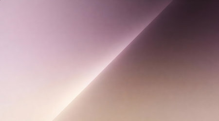 This digital artwork employs smooth gradient blending and hazy diagonal transitions to evoke a calm, neutral ambiance with even luminosity. Perfect for enhancing interior design visualizations, luxury branding elements, mobile wallpapers, and presentation templates in architecture or fashion sectors. Its technical precision in color harmony and subtle depth offers ve... AI-generated illustration.の素材