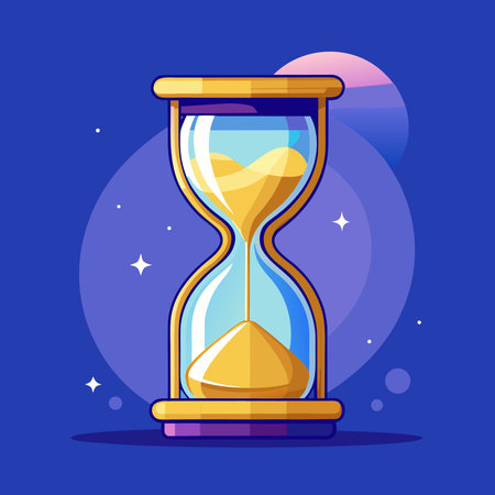 Clean and dynamic digital artwork conveying urgency, focus, and productivity through luminous...