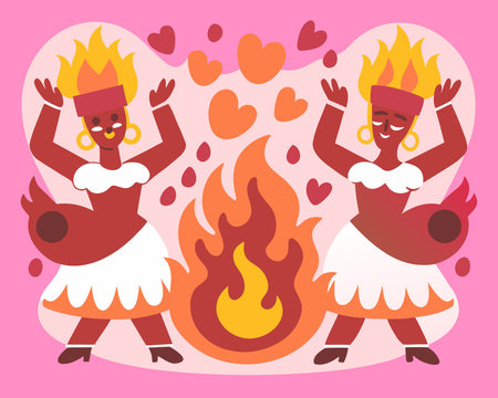 Dynamic digital artwork blending bold scarlet reds and  black shadows to evoke rhythmic intensity and fiery passion. The dramatic style with spotlight effects and motion sparks conveys energetic cultural vibes, ideal for flamenco promotions, dance posters, event graphics, music album art, and Spanish heritage branding. Versatile for print, web, and adver. AI-generated vector illustration. AI-generated illustration.のイラスト素材