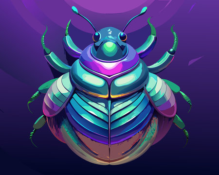 Luxurious digital artwork featuring iridescent ripple effects and layered abstract forms in rich jewel-tone purples and emeralds, evoking opulent natural elegance with shimmering highlights. Ideal for high-end fashion graphics, jewelry branding, premium packaging, and upscale promotional visuals targeting luxury audiences. The mesmerizing close-up style offers . AI-generated vector illustration. AI-generated illustration.のイラスト素材