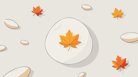Ultra-minimalist aesthetic in a flat lay top-down composition with soft natural window light,...
