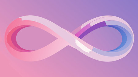 Serene abstract gradient artwork featuring ethereal diffused lighting and soft flowing forms,...
