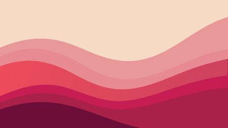 Modern fluid art style evoking sensual and dreamy mood through soft gradients and smooth vignette...