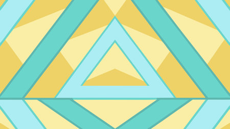 Modern vector graphic in soft abstract style with grid-based composition, subtle warm lighting, and...