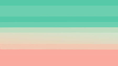 Soft pastel gradients flow seamlessly from rose to mint hues in a gentle color bleed, fostering a...