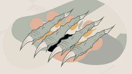 Intense metallic vector artwork featuring diagonal action dynamics, fiery plasma lighting, and brutal raw power mood in geometric abstraction. Ideal for gaming visuals, action sports branding, fantasy posters, high-energy ads, and extreme merchandise designs. Versatile for digital media, print graphics, and creative projects targeting entertainment and advent. AI-generated vector illustration. AI-generated illustration.のイラスト素材