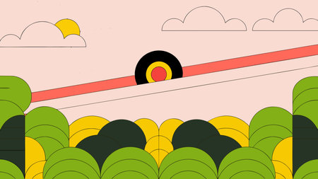 Minimalist single-line precision style with horizontal elongated composition, subtle zen lighting, and serene exotic mood evokes tranquil elegance. Perfect for culinary branding, restaurant menus, food packaging, Asian cuisine graphics, and lifestyle designs. Versatile for digital media, prints, visuals targeting chefs, designers, and food enthusias. AI-generated vector illustration. AI-generated illustration.のイラスト素材