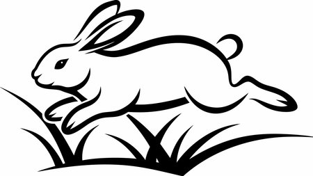 Embracing a minimalist vector style, this artwork conveys a cute and bouncy mood with smooth strokes and diagonal motion dynamics. The soft color palette and subtle shadow lighting enhance its whimsical appeal, making it ideal for use in children's books, greeting cards, apparel, and website graphics. Perfect for designers targeting young audiences. AI-generated vector illustration. AI-generated illustration.のイラスト素材