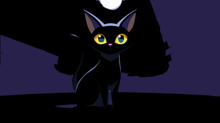 Gothic line vector style captures an enigmatic and magical mood with dramatic low-angle composition and subtle moonlight beam effects, emphasizing intricate shadows and intrigue. Ideal for fantasy graphics, Halloween designs, book covers, gaming assets, tattoo art, and mystical branding in apparel or digital media. This premium artwork offers versatility for . AI-generated vector illustration. AI-generated illustration.のイラスト素材