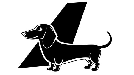 Vibrant cartoon vector design with dynamic low-angle composition, dramatic spotlight lighting, and elongated heroic pose conveying quirky courage and bold personality. Perfect for pet merchandise, children's books, promotional stickers, fun logos, and branding in animal-themed industries targeting families and pet enthusiasts. Premium style offers scalability. AI-generated vector illustration. AI-generated illustration.のイラスト素材