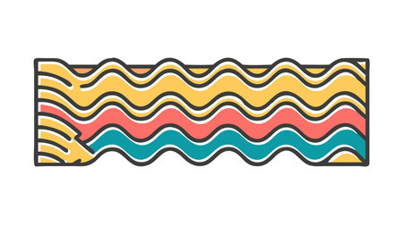 Immersive digital composition blending fluid undulating forms with razor-sharp neon elements and nebula-like iridescent depths for a captivating sci-fi vibe. Ideal for gaming assets, tech interfaces, promotional graphics, and modern web elements in entertainment and digital media. Versatile artistic style enhances projects with dynamic energy and v. AI-generated vector illustration. AI-generated illustration.のイラスト素材