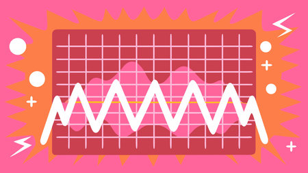 High-tech immersive digital artwork in dynamic abstract futuristic style, featuring volumetric neon lighting and thrilling pulsing effects on midnight black canvas. Ideal for tech branding, gaming interfaces, website designs, video productions, and corporate presentations targeting innovative creative industries. Versatile premium asset enhancing sci-fi visua. AI-generated vector illustration. AI-generated illustration.のイラスト素材